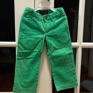 Polo by Ralph Lauren Kids Vibrant Green Trousers